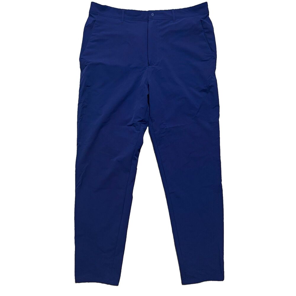 RLX Ralph Lauren Birdseye Pants Mens 34x30 Navy Performance Stretch Golf Preppy